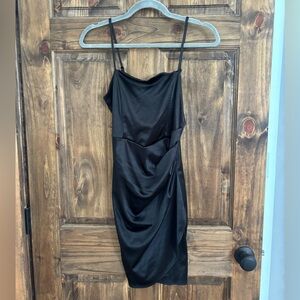 Emerald Sundae black mini dress